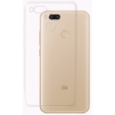 Чехол-накладка силикон 0.5мм Xiaomi Mi 5X прозрачный Чехол-накладка силикон 0.5мм Xiaomi Mi 5X прозрачный