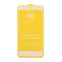 Защитное стекло для Xiaomi Redmi 4A 9D белое