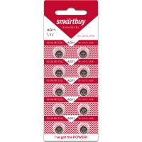 Батарейка часовая Smartbuy AG11-10B (200/2000) SBBB-AG11-10B