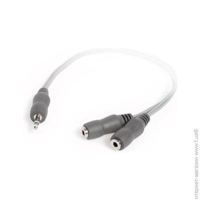 Кабель соединительный 2 х 3.5 гнездо↔3.5 mm штекер Techlink, стерео-аудио, 0,3m Кабель соединительный 2 х 3.5 гнездо↔3.5 mm штекер Techlink, стерео-аудио, 0,3m