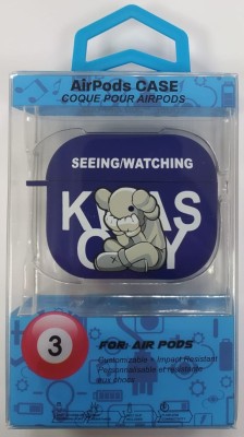 Силиконовый светящийся в темноте чехол для AirPods 3 Luxo Kaws рисунок №43 Силиконовый светящийся в темноте чехол для AirPods 3 Luxo Kaws рисунок №43