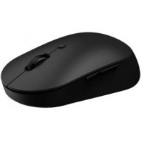 Мышь беспроводная бесшумная Mi с двойным подключением 1300dpi (HLK4041GL) черная