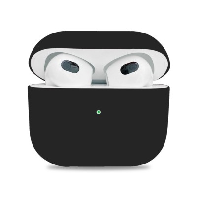 Силиконовый чехол для AirPods 3 черный Силиконовый чехол для AirPods 3 черный