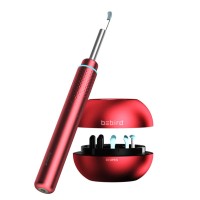 Умная ушная палочка Bebird M9 Pro Smart Visual Ear Stick красная