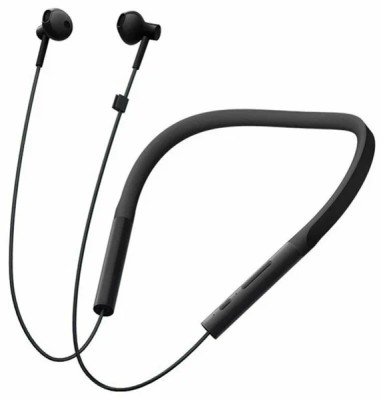 Наушники беспроводные Xiaomi Collar Sport J02 , спортивные наушники, черные Наушники беспроводные Xiaomi Collar Sport Earphone LYXQEJ02JY черные