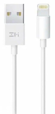 Usb Кабель-зарядка ZMI Xiaomi USB на Lightning 1м белый Usb Кабель-зарядка ZMI USB на Lightning 1м AL813C белый