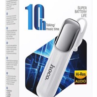 Bluetooth-гарнитура Hoco E57 BT5.0/10ч белая