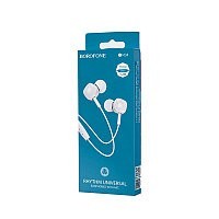 Наушники с микрофоном Borofone BM34 Intelligent 1.2м белые Наушники с микрофоном Borofone BM34 Intelligent 1.2м белые