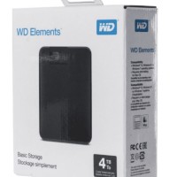 Внешний жесткий диск 4TB WD Elements (WDBU6Y0040BBK-WESN) черный