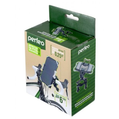 Держатель для мото/вело Perfeo PH-302 черный Держатель для мото/вело Perfeo PH-302 черный