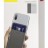 Картхолдер с магнитом Baseus Magnetic Card Holder A0G-ACKD - силиконовый темно-серый