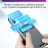 Картхолдер с магнитом Baseus Magnetic Card Holder A0G-ACKD - силиконовый темно-серый