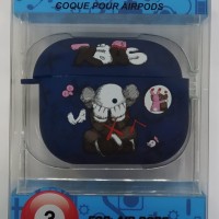Силиконовый светящийся в темноте чехол для AirPods 3 Luxo Kaws рисунок №44