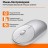 Мышь оптическая - Xiaomi "Mi Portable Mouse 2" - серебристая
