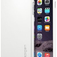 Клип-кейс Spigen для i-Phone 6 Plus Thin Fit Series (PET) SGP11101 белый