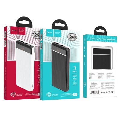 Powerbank Hoco J59 10000mAh 2A 2USB белый Powerbank Hoco J59 10000mAh 2A 2USB белый