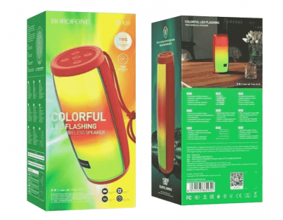 Bluetooth колонка Borofone BR20 BT5.0/2400mAh/3ч/10Вт/TF/AUX/USB красная Bluetooth колонка Borofone BR20 BT5.0/2400mAh/3ч/10Вт/TF/AUX/USB красная