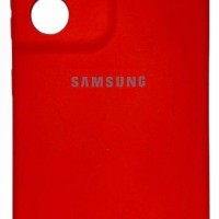 Накладка для Samsung Galaxy S21 Ultra/S30 Ultra Silicone cover красная