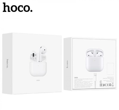 Беспроводные наушники TWS Hoco EW03 BT5.0/30mAh/3ч белые Беспроводные наушники TWS Hoco EW03 BT5.0/30mAh/3ч белые