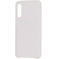Накладка для Samsung Galaxy A7 (2018) (А750) Silicone cover белая