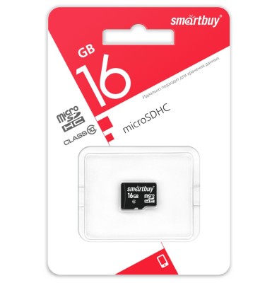 micro SDHC карта памяти Smartbuy 16GB Сlass 10 UHS-I (без адаптера) micro SDHC карта памяти Smartbuy 16GB Сlass 10 UHS-I (без адаптера)
