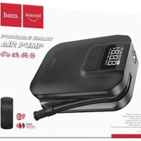 Автомобильный насос Hoco S53 черный