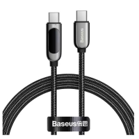 Кабель-зарядка Type-C на Type-C Baseus Display 100W 2м (CATSK-C01) черный