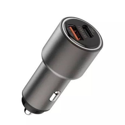 Автомобильное заряд. устр. WiWU PC100 1USB/1USB-C 18W/20W черное Автомобильное заряд. устр. WiWU PC100 1USB/1USB-C 18W/20W черное