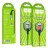Usb Кабель-зарядка Micro Hoco X38 Cool 2.4A 0.25м в тканевой оплётке чёрный