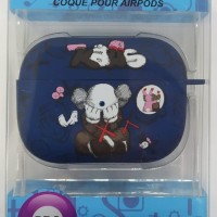 Силиконовый светящийся в темноте чехол для AirPods Pro Luxo Kaws рисунок №2
