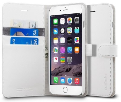 Чехол-книжка Spigen для i-Phone 6 Plus Wallet S, белый (PET) (SGP10919) Чехол-книжка Spigen для i-Phone 6 Plus Wallet S, белый (PET) (SGP10919)