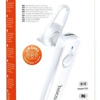Bluetooth-гарнитура Hoco E63 BT5.0/70mAh/6ч белая