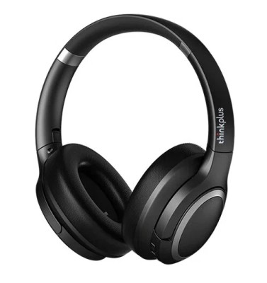 Стереонаушники Bluetooth полноразмерные Lenovo TH40 Thinkplus TWS+Активное шумоподавление черный Стереонаушники Bluetooth полноразмерные Lenovo TH40 Thinkplus TWS+Активное шумоподавление черный