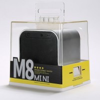Bluetooth колонка Remax RB-M8 Mini BT4.0/500mAh/7ч/5Вт/MicroSD/AUX серебристая