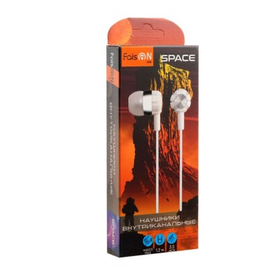 Наушники с микрофоном Faison Q9 Space 1.2м белый Наушники с микрофоном Faison Q9 Space 1.2м черные