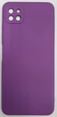 Накладка для Samsung Galaxy A22S Silicone cover без логотипа сиреневая Накладка для Samsung Galaxy A22S Silicone cover без логотипа сиреневая