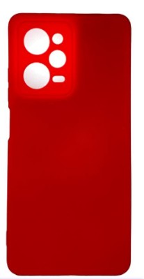 Накладка для Xiaomi Pocophone X5 Pro Silicone cover без логотипа красная Накладка для Xiaomi Pocophone X5 Pro Silicone cover без логотипа красная