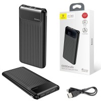 Powerbank Baseus Thin Digital 10000mAh 2xUSB 3.0A PPYZ-C01 черный