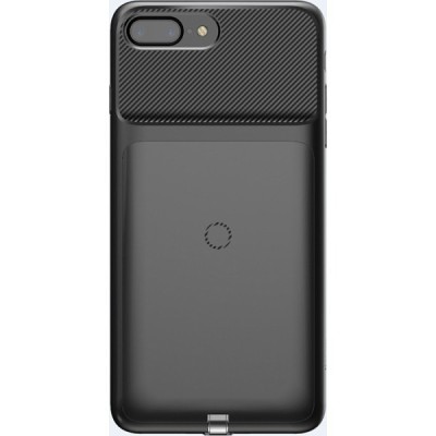 Накладка для i-Phone 7 Plus Baseus силиконовая с чипом беспроводной зарядки, магнитная черная Накладка для i-Phone 7 Plus Baseus силиконовая с чипом беспроводной зарядки, магнитная черная