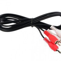 Кабель 2xRCA (папа) - 2xRCA (папа) Perfeo (R3003) 2м