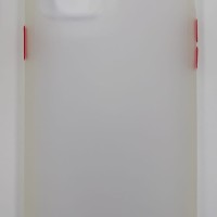 Накладка для i-Phone 11 Pro силикон матовая бока цветные белые