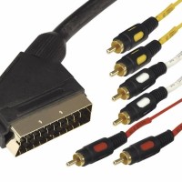 Кабель Scart-6хRCA Luxmann D72 1.5м