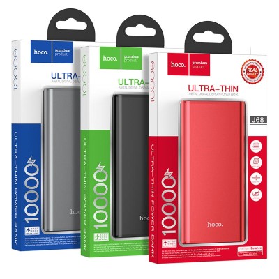 Powerbank Hoco J68 10000mAh 2A 1USB красный Powerbank Hoco J68 10000mAh 2A 1USB красный