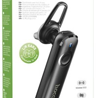 Bluetooth-гарнитура Hoco E63 BT5.0/70mAh/6ч черная