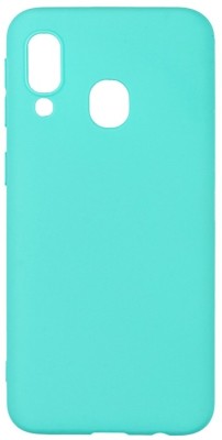 Накладка для Samsung Galaxy A40 Silicone cover бирюзовая Накладка для Samsung Galaxy A40 Silicone cover бирюзовая