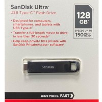 3.1 USB флеш накопитель SanDisk CZ460 Ultra Type-C 128GB (SDCZ460-128G-G46)
