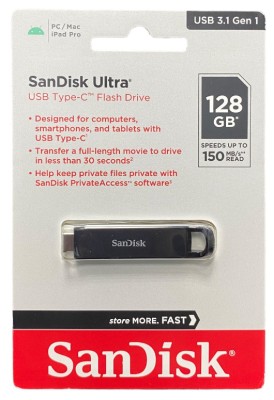 3.1 USB флеш накопитель SanDisk CZ460 Ultra Type-C 128GB (SDCZ460-128G-G46) 3.1 USB флеш накопитель SanDisk CZ460 Ultra Type-C 128GB (SDCZ460-128G-G46)