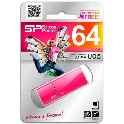 3.0 USB флеш накопитель Silicon Power 64GB Blaze B05 Peach 3.0 USB флеш накопитель Silicon Power 64GB Blaze B05 Peach