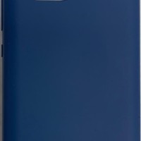Накладка для Xiaomi Mi 11 Silicone cover темно-синяя