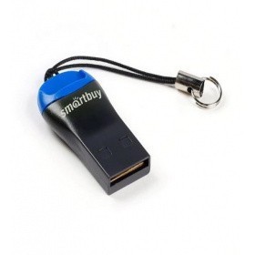 Картридер Smartbuy 711 USB - microSD черный (SBR-711-B) Картридер Smartbuy 711 USB - microSD черный (SBR-711-B)